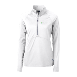 Cutter & Buck Adapt Eco Knit Stretch Recycled Women's Quarter Zip Pullover / Thumbnail