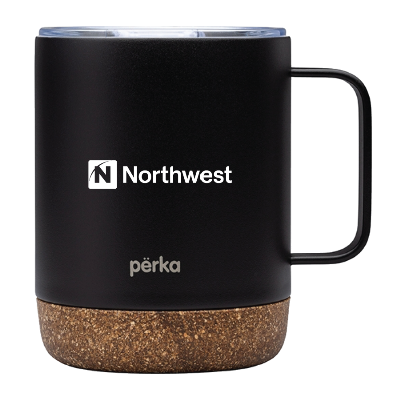 Perka 12 oz Stainless Steel Mug
